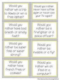 Would you rather never play video games again or never use your favorite mobile app again? Would You Rather Questions Writing Prompts And Task Cards Would You Rather Questions Funny Would You Rather Would You Rather