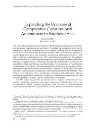 Similar phrases in dictionary english malay. Pdf Expanding The Universe Of Comparative Constitutional Amendments In Southeast Asia Expanding The Universe Of Comparative Constitutional Amendment In Southeast Asia Jaclyn L Neo Academia Edu