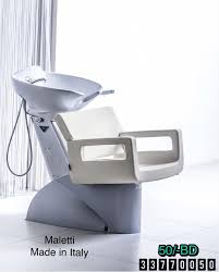 For Sale Maletti Salon Hair Wash Chairs Leather Model Paloma What 4335 Size 105x117x62 White Brown Color Excellent Condition Soap Dish Soap Holder