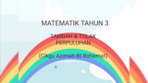 Learn math vocabulary in english through pictures and video. Matematik Tahun 3 Tambah Dan Tolak Perpuluhan Youtube
