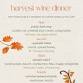 Harvest Wine Dinner
