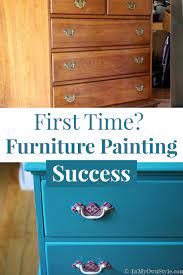 If i paint over the waxed chalk paint with 2 coats of chalk paint can. How To Paint Furniture Old Wooden Chest Of Drawers In My Own Style