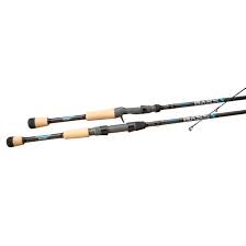 There are two types of rods used for bass fishing : St Croix Bass X Series Spinning Graphite Fishing Rod By St Croix At Fleet Farm