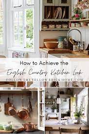 Take a look at this pale blue and cream kitchen from style at home for inspiration. Follow The Yellow Brick Home How To Achieve The English Country Kitchen Look Follow The Yellow Brick Home