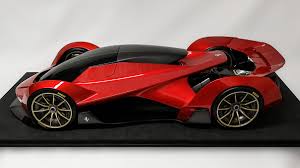 Ferrari 266 Chinetti 1 5 3d Printed Model On Behance Ferrari Futuristic Cars Sports Car