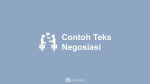 6 Contoh Teks Negosiasi Singkat Yang Baik Dan Benar