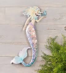 Pastel Metal Mermaid Wall Art In Wall Art Mermaid Wall Art Mermaid Wall Decor Mermaid Decor