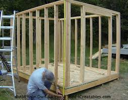 Learn how to build a shed using this guide. How To Build A Shed Install Shed Siding