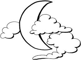 Dibujo Luna Para Colorear