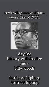 #fyp #musictok #raptok #rym #abstracthiphop #billywoods #albumreview