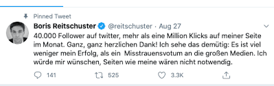 Thank you. spokesman ewald, tries to duck the explosive question: Boris Reitschusters Reise In Den Braunen Clickbait Sumpf Reiserobby De