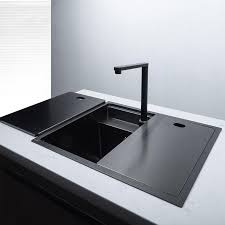 Give a stunning look to your kitchen with a black kitchen sink. 2021 Black Nano Hidden Stainless Steel Handmade Kitchen Sink Single Double Bowl Counter Big Basin Undermount Balcony Basin Sink From Qqq541278 380 15 Dhgate Com