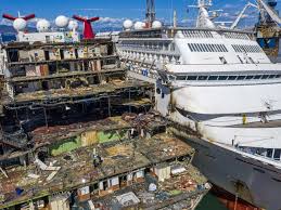 photos of scrapped cruise ships reveal