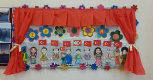 23 Nisan Panosu Nisan Yaratici El Sanatlari Suslemeler