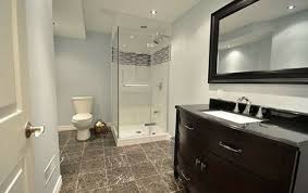By placing the door on a track we avoided a door swing in a very small basement. Top Small Basement Bathrooms Ideas Top Cheap Basement Man Cave Ideas In 2018