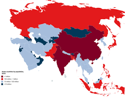 List Of Asian Countries By Population Wikipedia