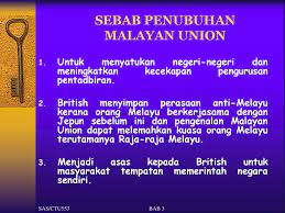 Penubuhan malayan union merupakan negeri jajahan british? Perlembagaan Malaysia Dalam Konteks Hubungan Etnik Di Malaysia Ppt Download