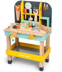 Le Toy Van Honeybake Alex S Work Bench Dillard S In 2020 Wooden Baby Toys Kids Tool Bench Workbench