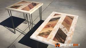 By cabueckers in workshop furniture. Upcycling An Old Door Into A Coffee And End Table Youtube