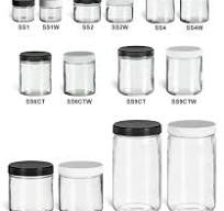 Wholesale Clear Straight Sided Glass Jars with Lids ...