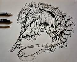 See more ideas about dragon, dragon art, dragon drawing. Full Body Pencil Full Body Cool Dragon Drawings Novocom Top