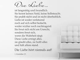 Wandtattoo Das Hohelied Der Liebe Hochzeit Hohelied Der Liebe Romantische Worte Liebe