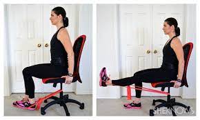 leg exercises you can do from your office chair leg workout leg workout with bands thigh exercises