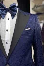 Vintage carhartt logo track jacket blue sold by. Floral Patterned Navy Wedding Suit Combination