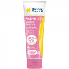 These products are referred to as therapeutic sunscreens. Cancer Council Active Dry Touch Sunscreen Reviews Home Tester Club