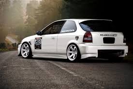 1998 White Hatchy Honda Civic Hatchback Honda Civic Hatchback