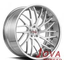 mercedes amg rims style gloss silver two piece concave ...