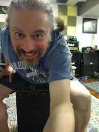 Family photo of Jackson, Inga, and their labs from 2020