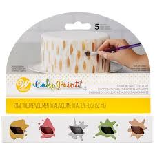 Bring a special, quality finish to your crafting projects. Shop For The Wilton Cake Paint Edible Color Set Metallic At Michaels