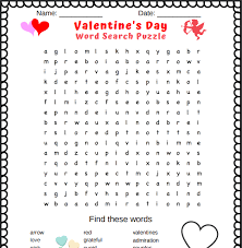 With a huge variety of puzzles, mazes, glyphs, and word searches, your learners will have fun and stay engaged throughout the day. Valentines Day Word Search Puzzle Free Printable Pdf Puzzletainment Publishing