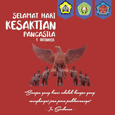 Indonesia maju berlandaskan pancasila tema tahun ini yg makin menegaskan pancasila ideologi berbangsa. Peringatan Hari Kesaktian Pancasila Rafflesia Inisiator