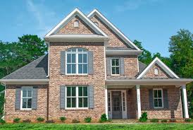 Brick houses look best dressed up in dark colors or earth tones that complement the natural tones in the brick. Brick And Shutter Combinations Pine Hall Brick