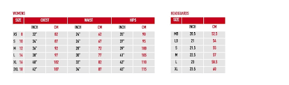 Sizing Guide Canterbury North America