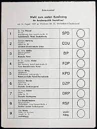 Als vielparteiensystem 1949 noch in der tradition der. Bundestagswahl 1949 Wikipedia