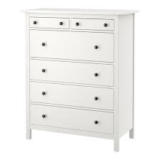 A chest of drawers, also called (especially in north american english) a dresser or a bureau, is a type of cabinet (a piece of furniture) that has multiple parallel, horizontal drawers generally stacked one above another. Hemnes 6 Drawer Chest White Stain 42 1 2x51 5 8 Our Favorite Ikea