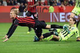 Official twitter page of kasper dolberg. Ogc Nice Striker Kasper Dolberg Complains About Officiating In Ligue 1 Get French Football News