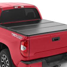 Nothing protects your truck bed like a hard tonneau cover and yet few things are more cumbersome. Rugged Liner Hc T516 Premium Hard Folding Tonneau Cover