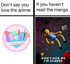 Find out more with myanimelist, the world's most active online anime and manga community and database. Don T Say You Love The Anime Ddlc
