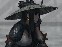 Fantasy hairstyles are becoming more popular and used, even if they are not a casual look. Guweiz Samurai Women Warrior Fantasy Girl Fan Art Drawing Artwork Hd Wallpaper Wallpaperbetter