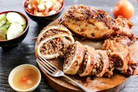 Rellenong Pusit Stuffed Squid Ang Sarap Indian Food Recipes Vegetarian Everyday Dishes Seafood Recipes