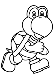 Is your kid fascinated by his favorite super hero mario incredible jumps? Koopa Troopa From Super Mario Bros Coloring Pages Super Mario Bros Coloring Pages Coloring Pages For Kids And Adults