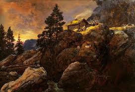 Johan Christian Dahl 1788 1857 Fjellgard 1854