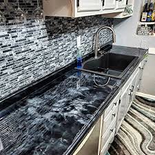 Stone Coat Countertop 1 Gallon Epoxy Kit Colorable 2 Part Diy Epoxy For Coating New And Existing Countertops With Unique Designs Seal And Coat Live Wood Amazon Com Industrial Scientific
