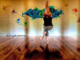 Yoga Standing Pose Standing Balance Eagle Pose Garudasana Garuda The Mythic King Of The Birds T Arm Balance Yoga Poses Power Yoga Poses Eagle Pose