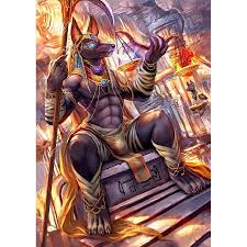 Diy 5d Full Diamond Painting Cross Stitch Kits Egypt Egyptian Art Ancient  Anubis Art Cartoon 3d Paint By Diamonds - Diamond Painting Cross Stitch -  AliExpress