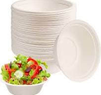 50-Pack 20oz Disposable Bowls - Biodegradable Sugarcane Bowls For Hot Soup  & Salads